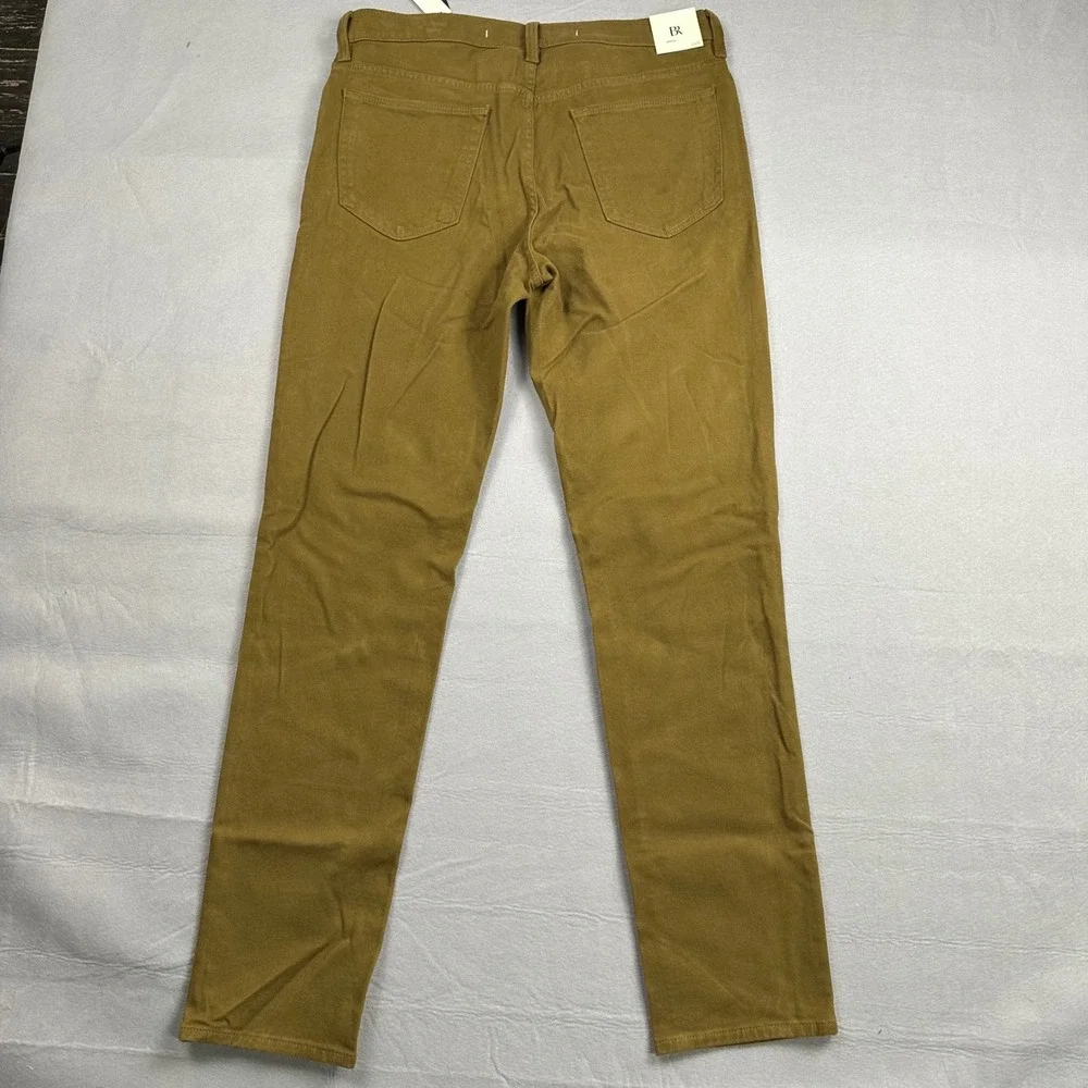 Banana Republic Slim Fit Traveler Pants Mens 32x32 Tobacco Brown NEW 562215-01-1
